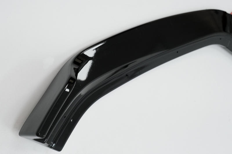 Voorspoiler VW Golf 7.5 Facelift (2017-2020) Piano Zwart/Rood