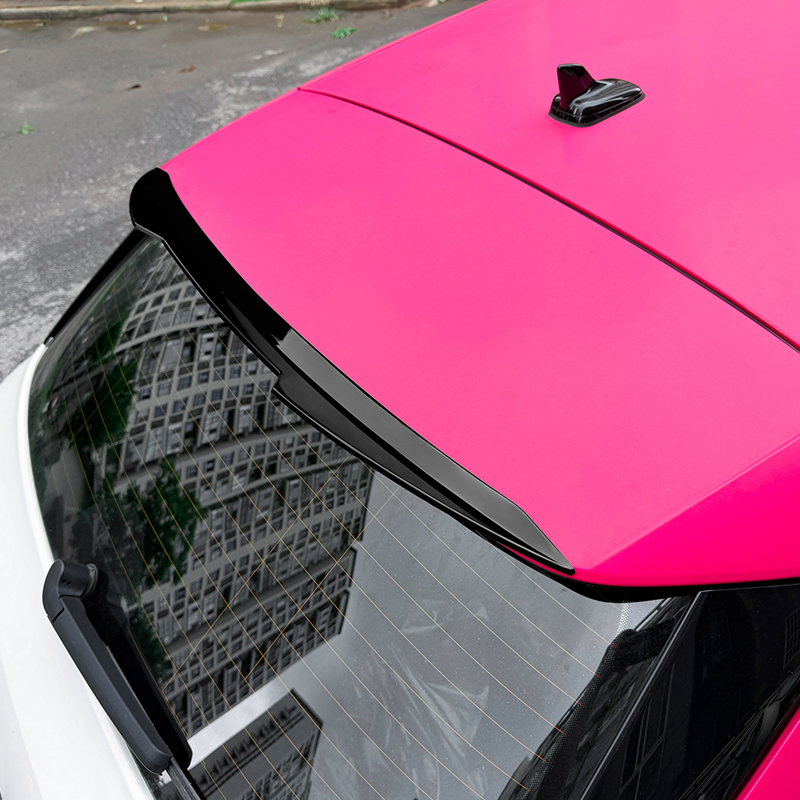 Becquet de toit (Spoiler Cap) sur mesure pour Audi A3 (8Y) Sportback 2020-2024 & FL 2025- (ABS Noir Luisant)
