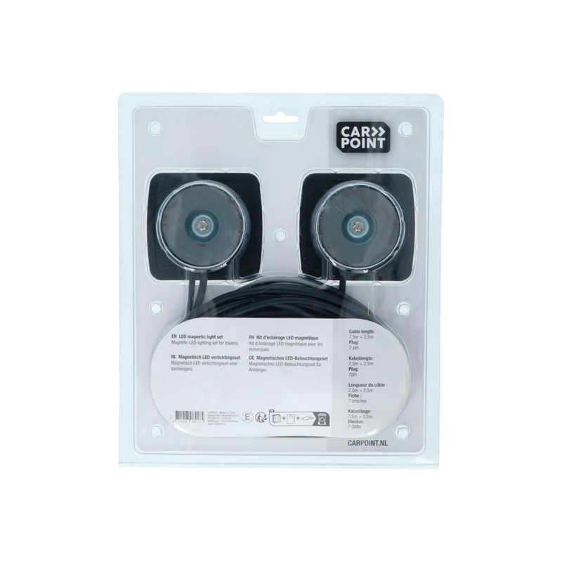 Carpoint Feu Arrière de Remorque LED Montage Magnétique