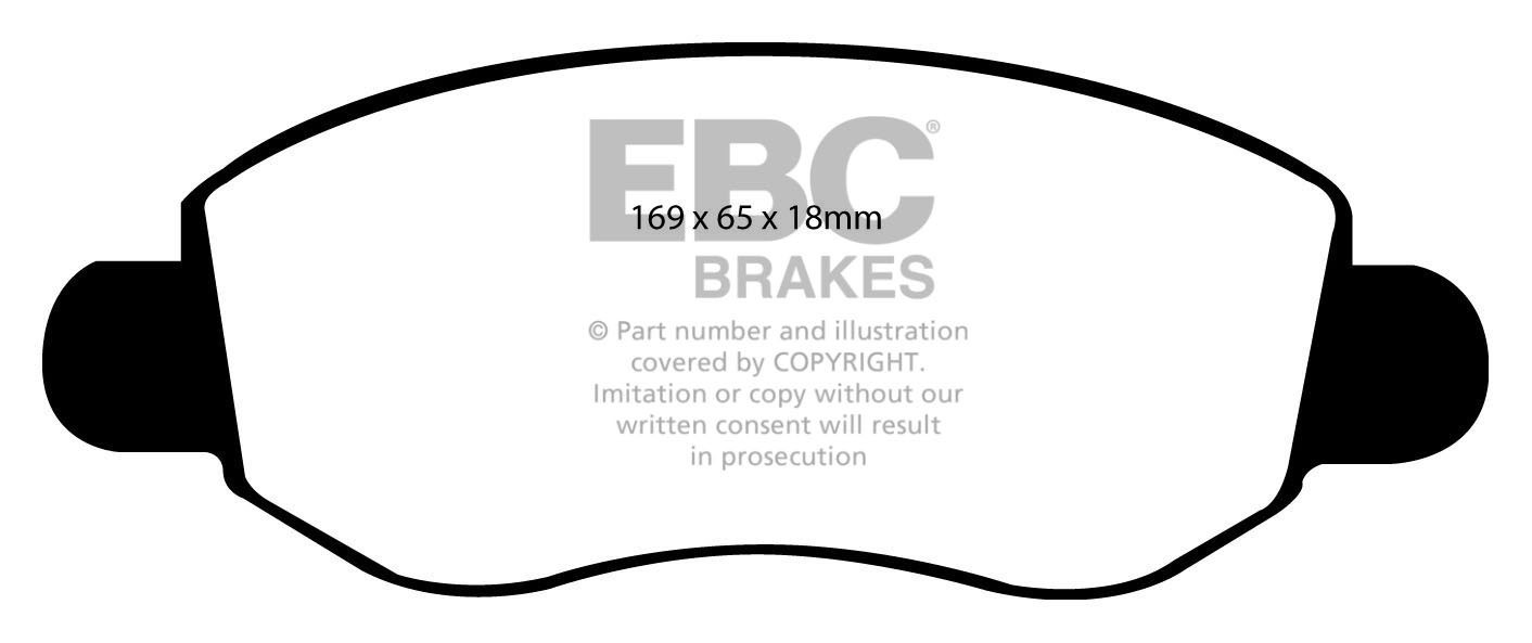 EBC Brakes FORD BEDRIJFSWAGEN Transit 300 (294mm Discs) 2000-200