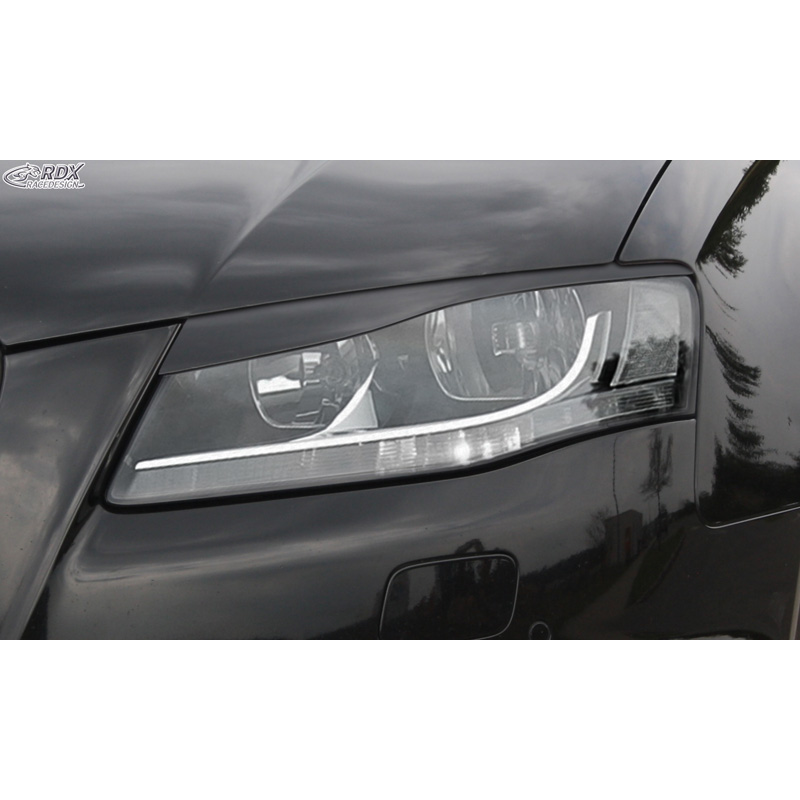 Spoilers de phares sur mesure pour Audi A4 B8 2008-2012 (ABS)