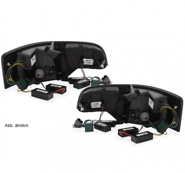 Taillights fits Audi A4 8E B7 04-08 Avant Dynamic LED black/smoke
