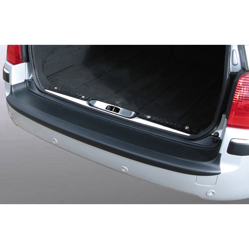 Protection de seuil arrière (ABS) sur mesure pour Peugeot 407 SW -2009 Noir