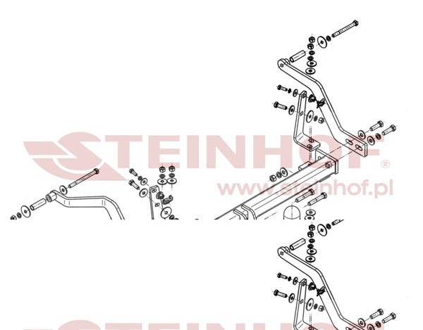 Trekhaak Renault Megane I Scenic (excl. 4x4) 1996-06/2003