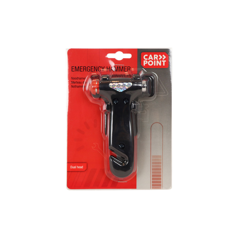 Carpoint Marteau Brise-Vitre - Noir