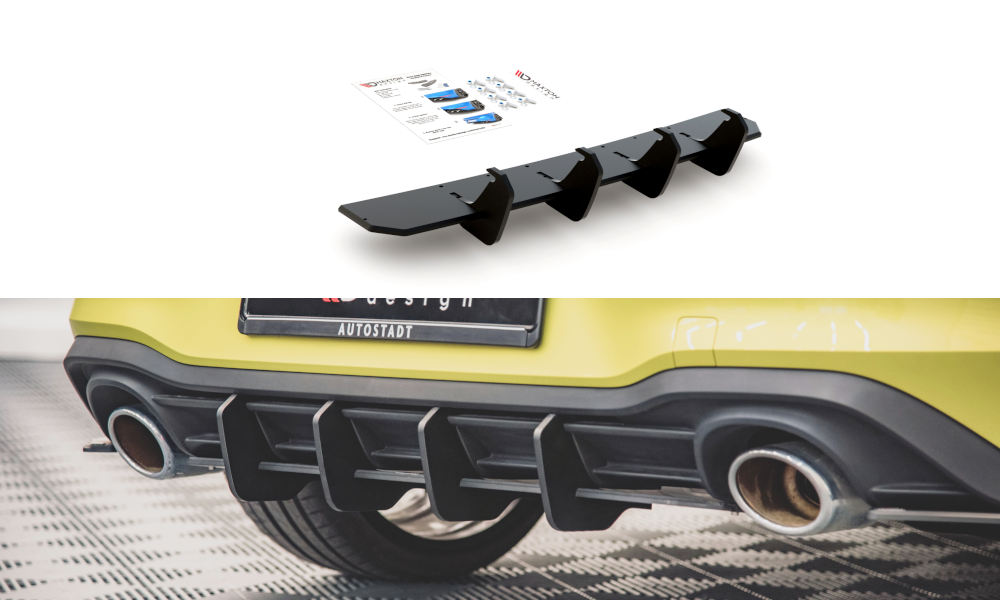 Diffuser Street Pro Volkswagen Golf 8 GTI Clubsport Maxton
