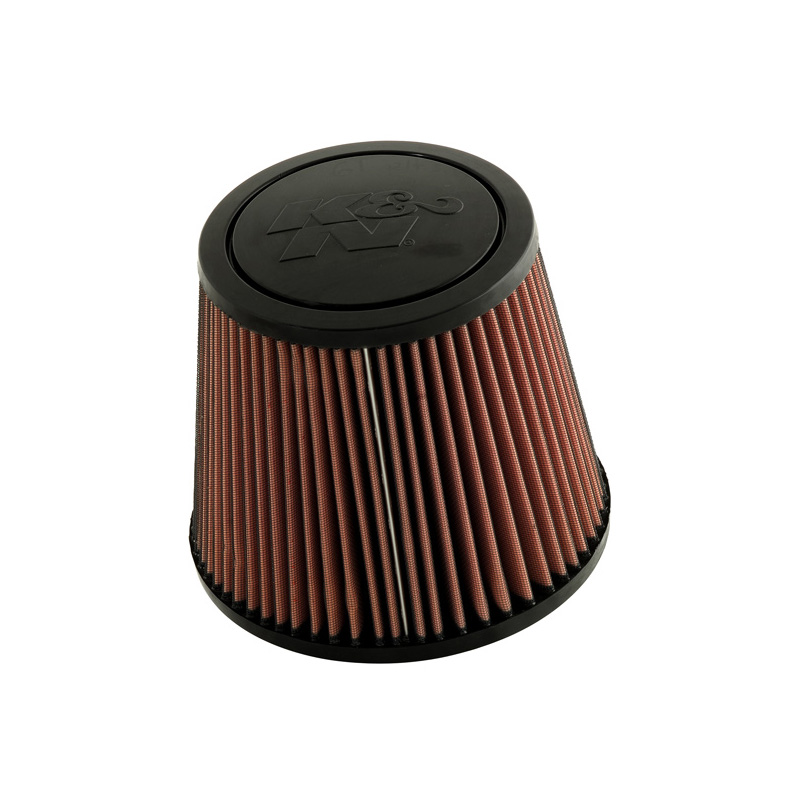 K&N Filtre à Air Universel Conique 124mm raccordement, 229mm de base, 168mm en haut, 202mm hauteur (RU-5172)
