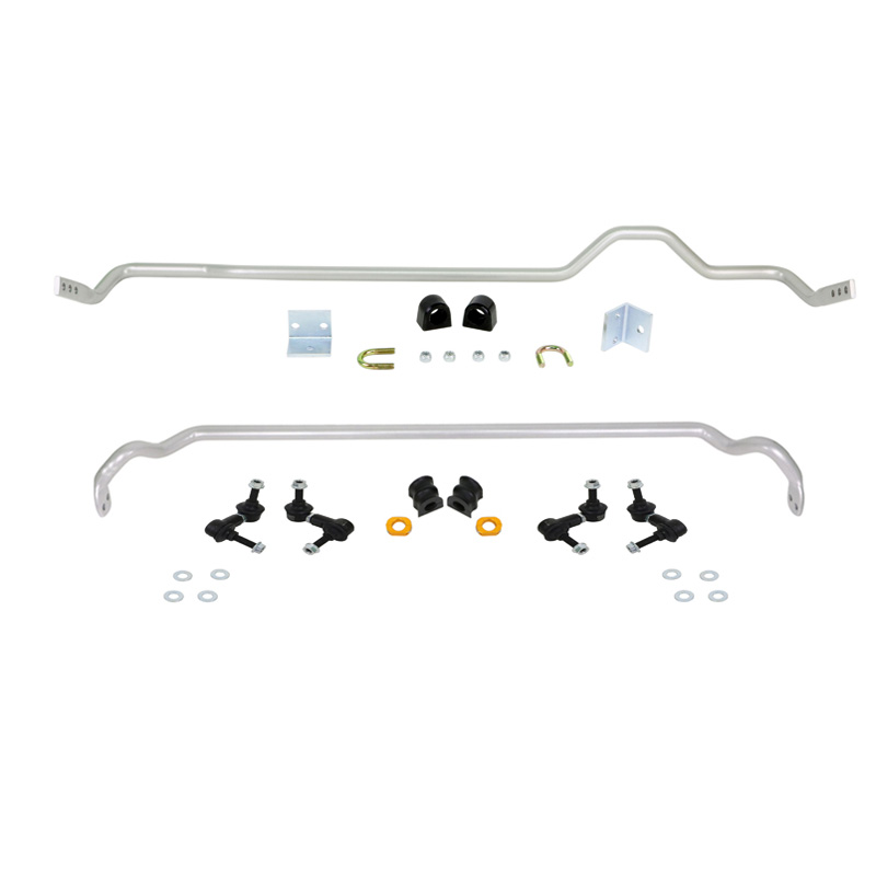 Whiteline Kit de barre stabilisatrice avant et arrière sur mesure pour Subaru Forester SG 2.0 S Turbo 4WD/2.5 4WD 211/232/252cv/2.5 XT 4WD 2002-2009