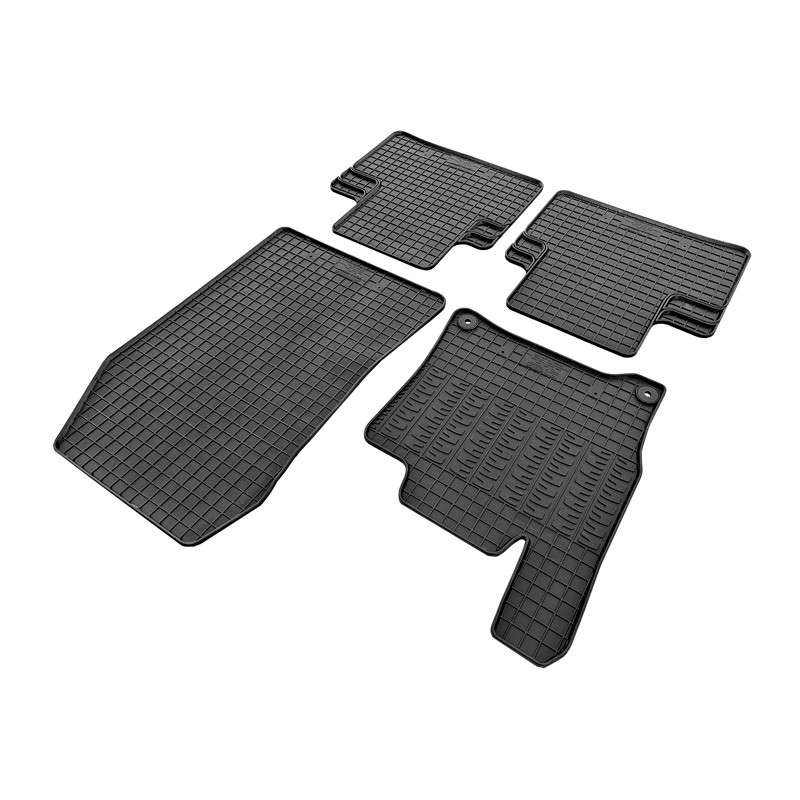 Set tapis de caoutchouc sur mesure pour Peugeot 408 MHEV 2023- & 308 III HB/SW MHEV 2021- & Citroën DS4 MHEV 2021- & Opel Astra L HB/ST MHEV 2022- (4-pièces + points de fixage)