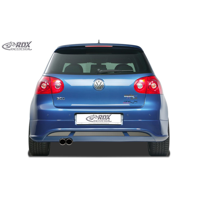 Jupe arrière sur mesure pour Volkswagen Golf V Hatchback 3/5-portes 2003-2008 'V2' (échappement à gauche) excl. Variant/Plus (ABS)
