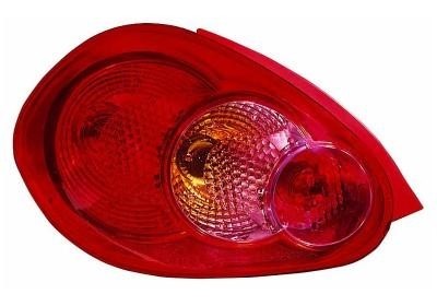 achterlicht, incl fittingdeel, rechts,-01/2009 Toyota Aygo, 2005