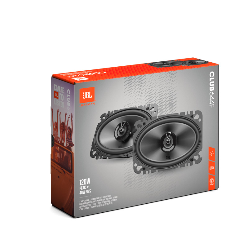 JBL Club Gen3 644F 4x6'' (10x15cm) Set de haut-parleur Coaxial