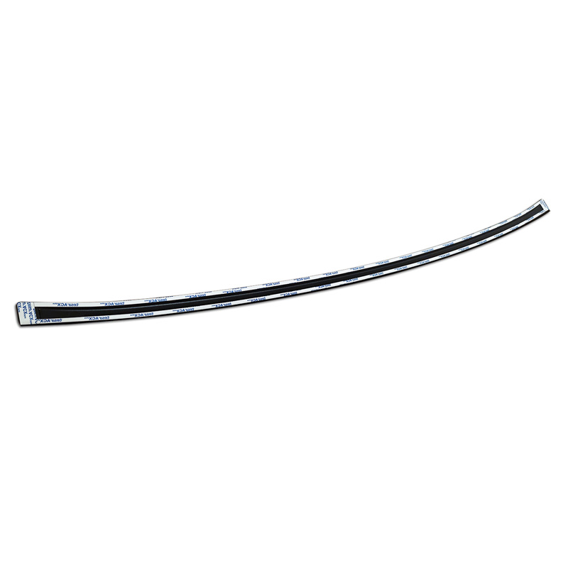 Protection de seuil arrière inox noir mat sur mesure pour BAIC Beijing 5 (X55) II 2023-