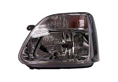 koplamp, Valeo, H4, elektr verstelb, zwart huis, rechts, 03/2002