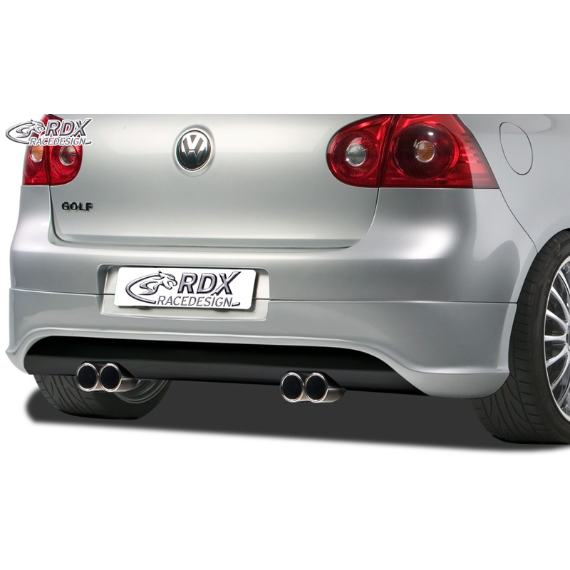 Jupe arrière sur mesure pour Volkswagen Golf V R32 Hatchback 3/5-portes 2003-2008 (échappement à gauche/droite) excl. Variant/Plus (ABS)