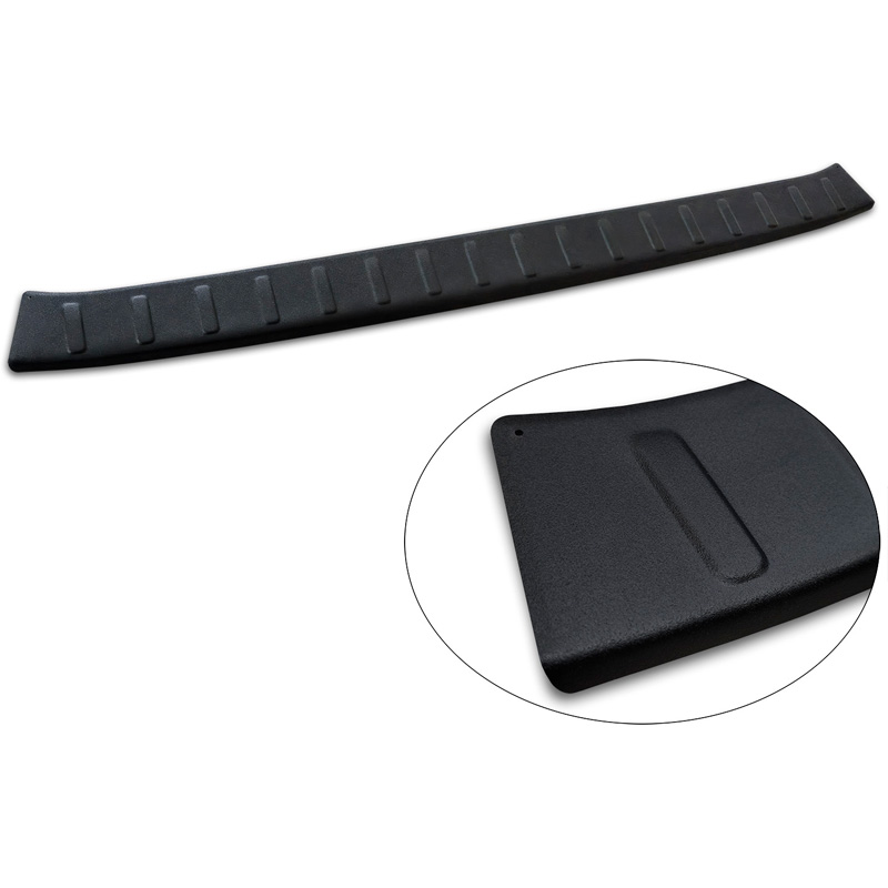 Avisa Protection de Seuil de Coffre Acier Inox sur mesure pour Hyundai Inster 2024- - Noir Mat
