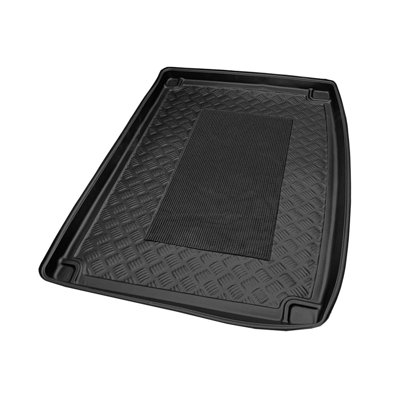 Bac de coffre 'anti-dérapant' sur mesure pour Kia Niro 2016- (plancher de chargement élevé excl. Subwoofer)