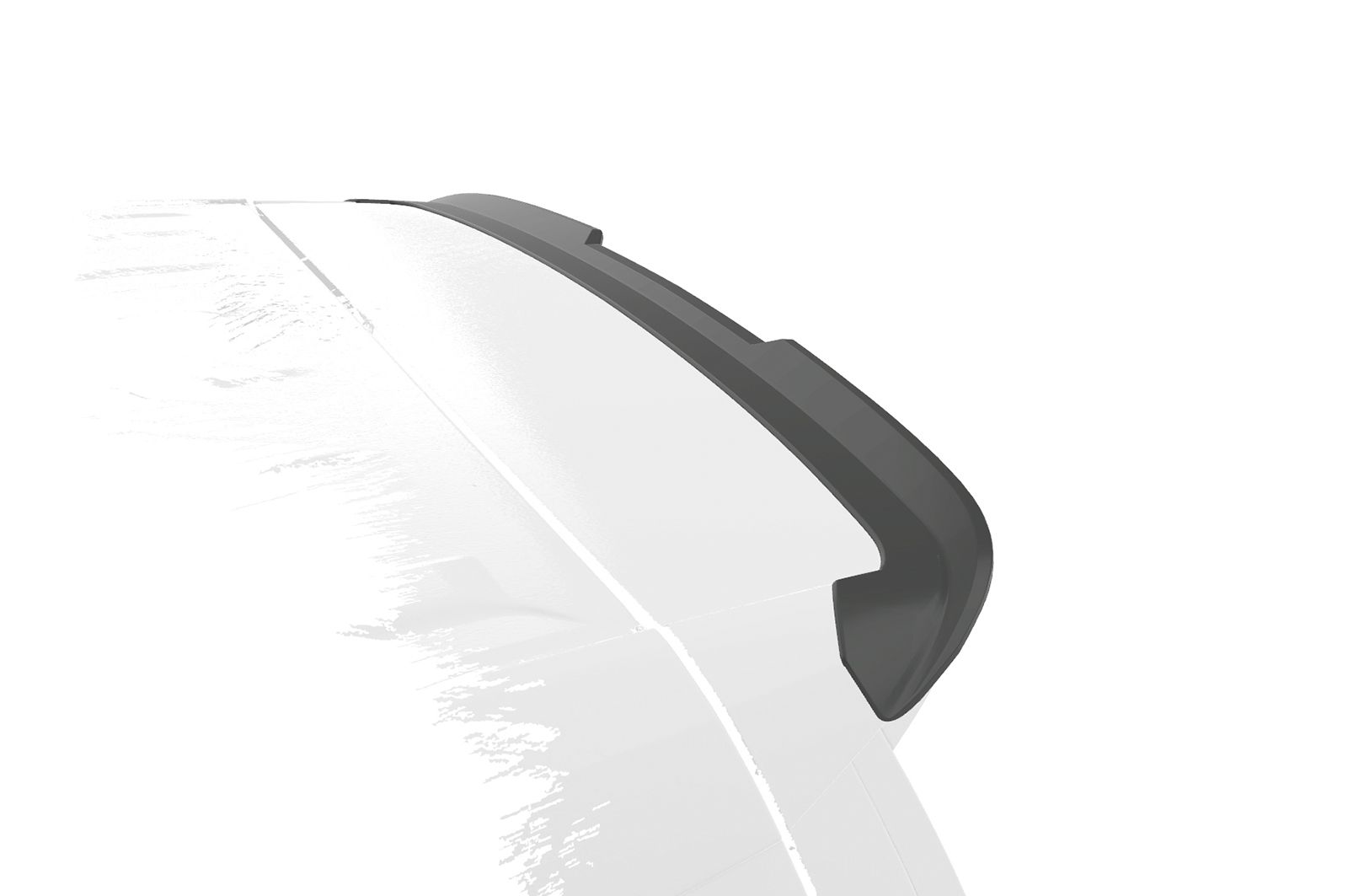 Spoiler Volkswagen Transporter T7 CSR Glans Zwart
