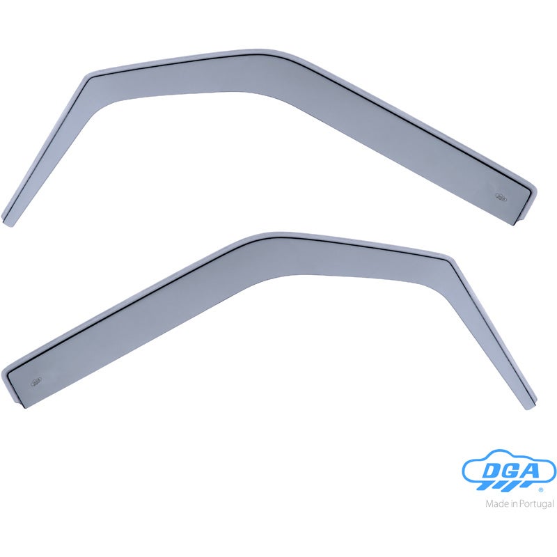 DGA Déflecteurs d'Air sur mesure pour Opel Campo 2 portes Pickup 1991-1997 (2-pièces)