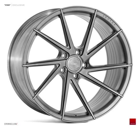 Ispiri FFR1D 8.5/10x20 5X112 ET42/45 FULL-BRUSHED-CARBON-TITANIU