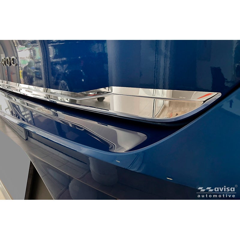 Avisa Moulure de hayon en inox Chrome sur mesure pour Volkswagen T-Roc 2017-2022 & Facelift 2022-2025 (incl. Cabrio)