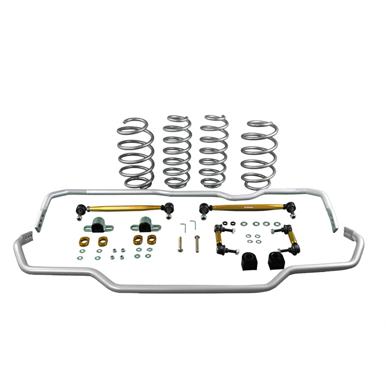 Whiteline Grip-Série 1 Kit de barre stabilisatrice et de ressort d'abaissement sur mesure pour Volkswagen Golf V 1K1/V Variant 1K5 2003-2009
