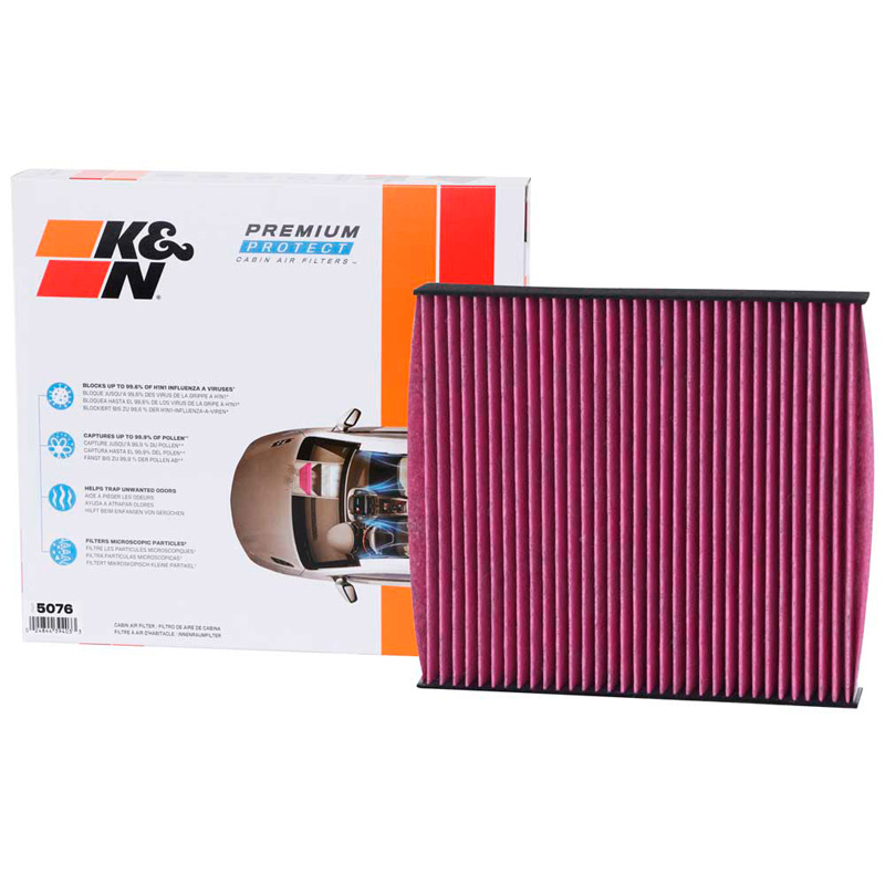 K&N Filtre à Air d'Habitacle Jetable Premium sur mesure pour Nissan divers modèles (DVF5076)