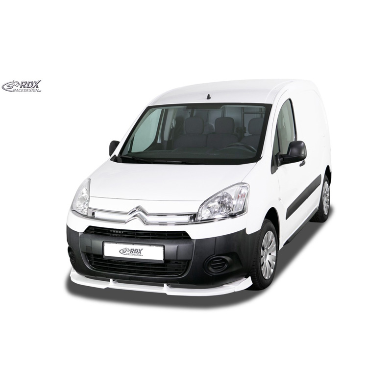 Jupes latérales 'Slim' sur mesure pour Citroën Berlingo (B9)/Peugeot Partner 2008-2018 (ABS noir luisant)