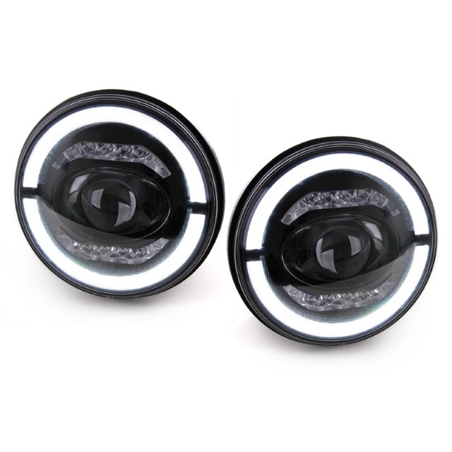 Phares VW Golf I / II / Kafer / Jeep Wrangler / Defender Full LED