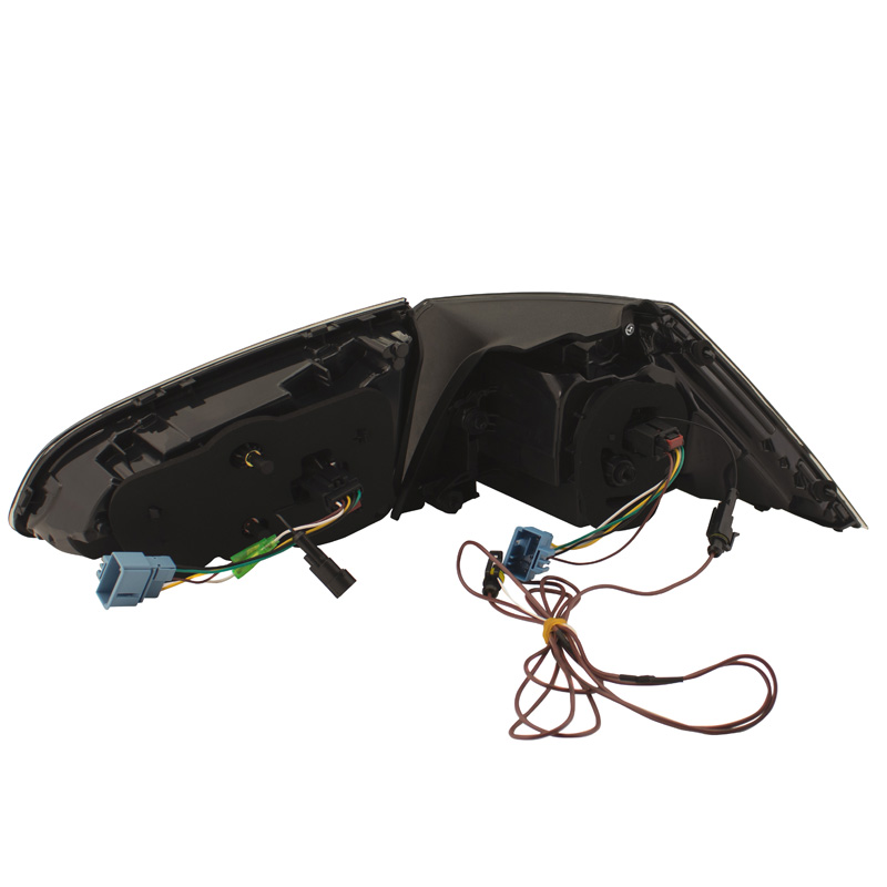 Set de Feux Arrière LED sur mesure pour Volkswagen Golf VII 2012-2017 & Facelift (7.5) 2017- excl. Variant - Noir - incl. Feux Dynamiques
