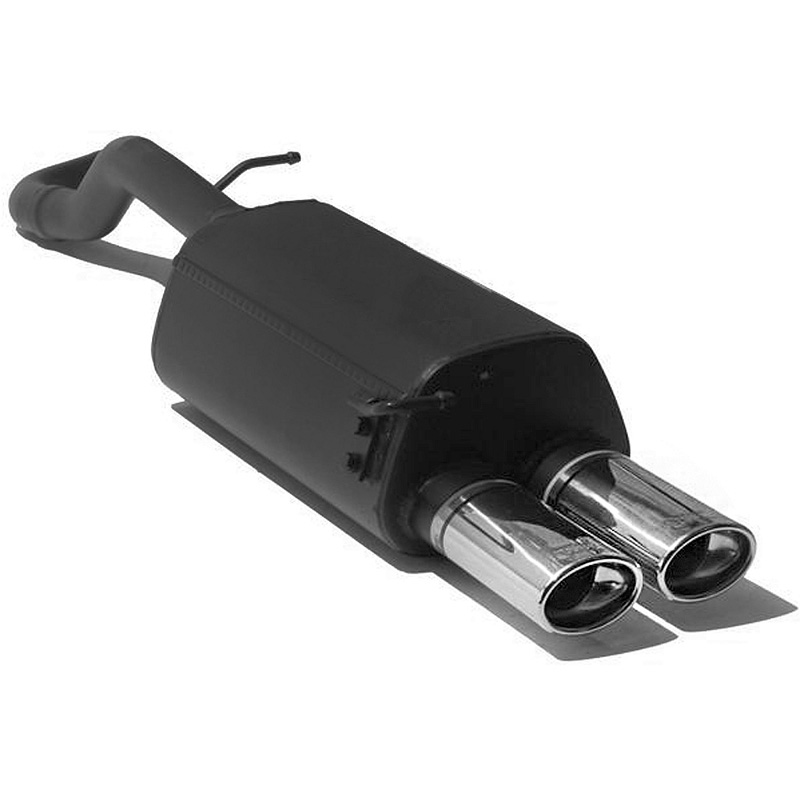 Échappement sur mesure pour Volkswagen Golf IV HB 1.4i 55kW/1.6i 74/75/77kW/1.8i 20V 92kW/1.8T 110kW/2.0i 85kW/1.9SDI 50kW/1.9TDI 66/74/81/85/96/110kW 1997-2004 2x 95x65mm