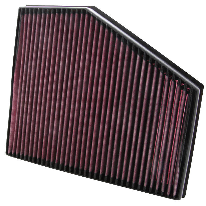 K&N Filtre à air de remplacement sur mesure pour BMW Série 5 E60 535D 3.0 2004-2011 / 520D 2.0 2007-2010 / BMW 6 635D 3.0 2007-2011 (33-2943)