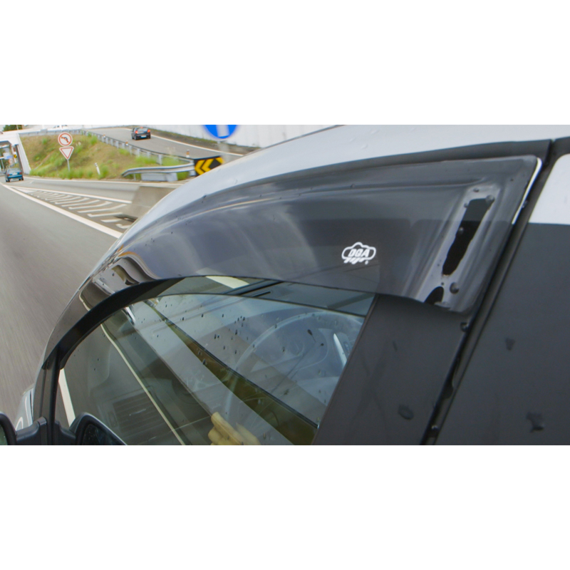 DGA Déflecteurs d'Air sur mesure pour Volkswagen Golf V & VI Variant 2007-2013 & Jetta V 2005-2010 (2-pièces / extérieur)