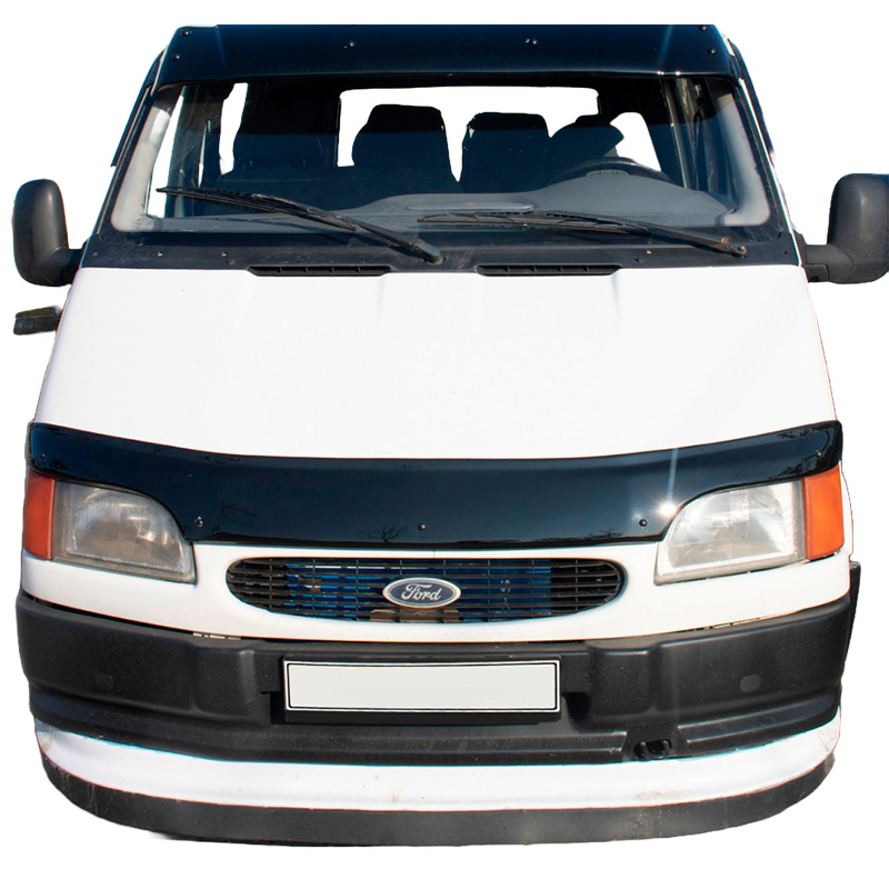 Protection du capot sur mesure pour Ford Transit MK5 1993-2002 - Noir brillant