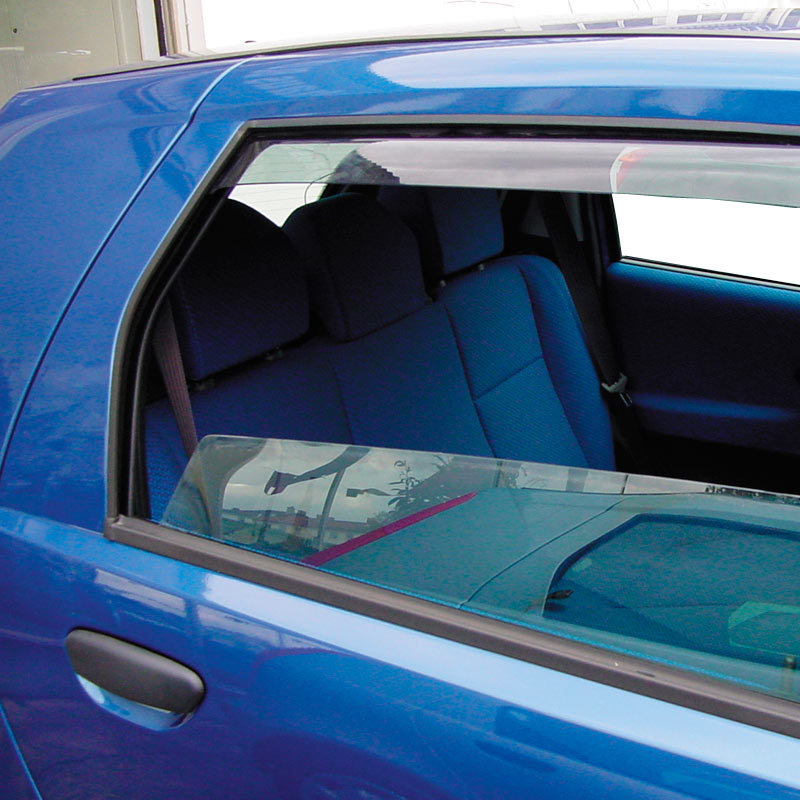 Déflecteurs latéraux Master (arrière) sur mesure pour Mitsubishi Lancer 4 portes 2008-