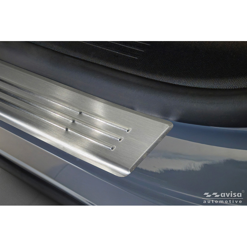 Avisa Seuils de portes inoxydable sur mesure pour Opel Grandland (EV) 2024- 'Lines' - 4-pièces