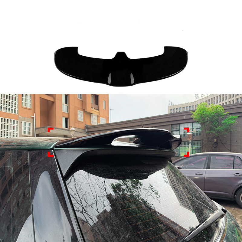 Becquet de toit 'JCW-Look' sur mesure pour Mini F55/F56 One/Cooper/S 2013-2024 excl. JCW/GP (ABS Noir Luisant)