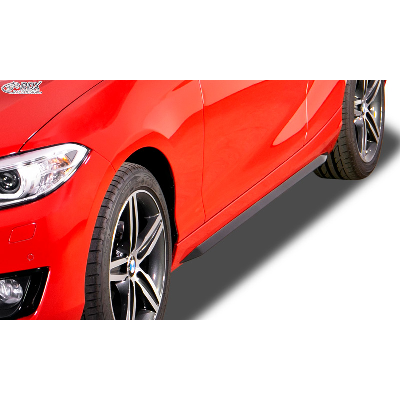 Jupes latérales 'Slim' sur mesure pour BMW Série 2 F22/F23 Coupe/Cabrio 2013- incl. M-Sport (ABS noir luisant)