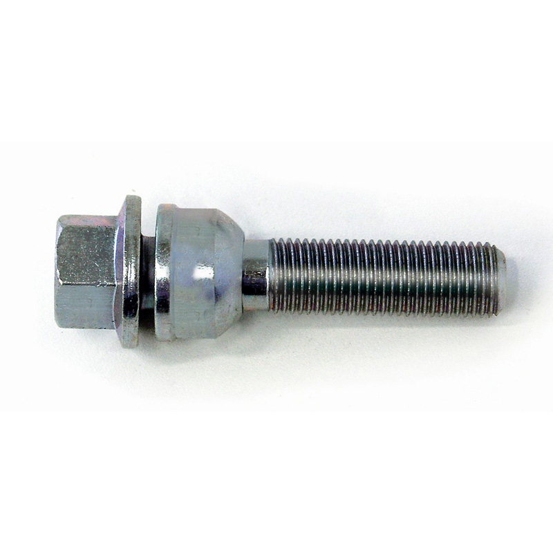 Boulon de roue H&R sphérique avec cône mobile R14 M14x1.50 - Longueur 30mm (p.e. sur mesure pour Audi Q3, Q5)