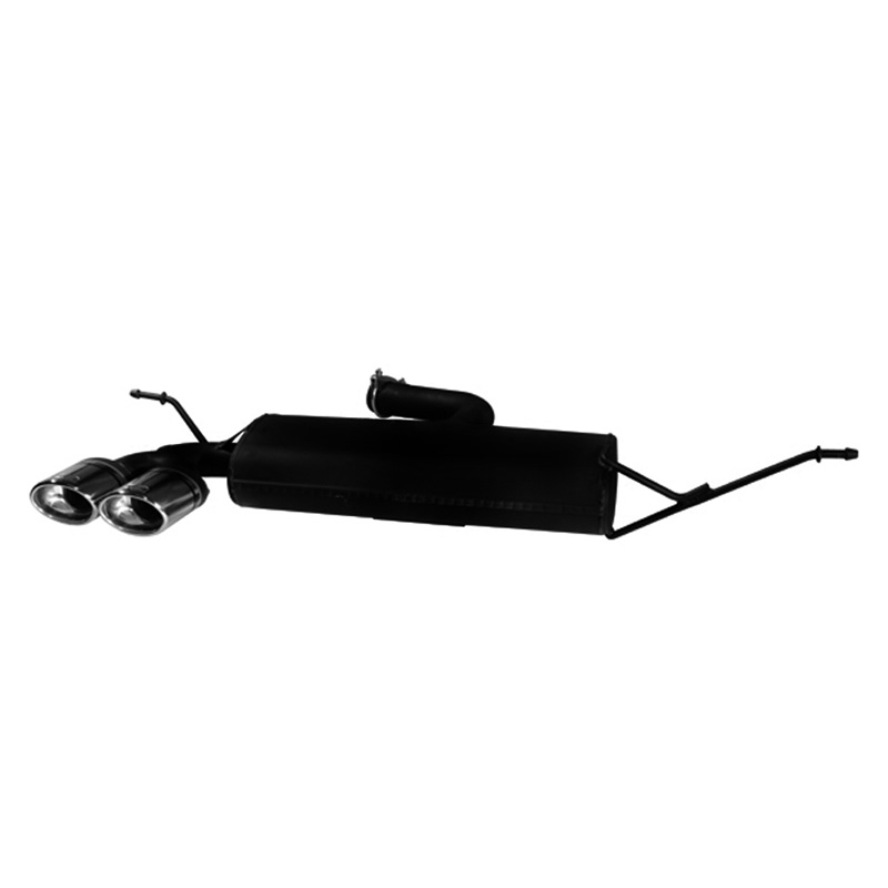 Échappement sur mesure pour Volkswagen Golf V HB 1.4i 55kW/1.4FSi 66kW/1.6i 75kW/1.6FSi 85kW/2.0FSi 110kW/1.9TDI 66/77kW/2.0TDI 100/103kW/2.0SDI 55kW 2003-2008 2x 95x65mm