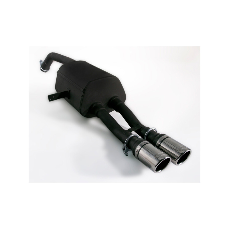 Échappement Sport sur mesure pour Renault Megane III Grandtour/Cabrio 1.4 TCE 96kW/1.6 74/81kW/1.5 dCi 118kW/2.0dCi 118kW 2008-2012 2x70mm