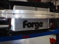 Intercooler for the A4 2.0T B8 Petrol red