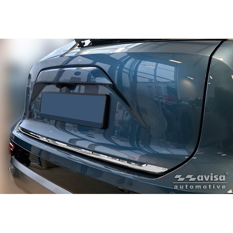 Avisa Revêtement d'habillage du hayon du coffre inox Chrome sur mesure pour Kia Niro II 2022-
