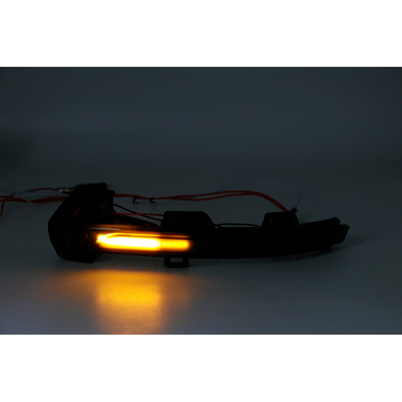 Set de Clignotants de Rétroviseurs LED sur mesure pour Volkswagen Passat (3G) 2014- & Arteon 2017- - Fumée - incl. Feux Dynamiques