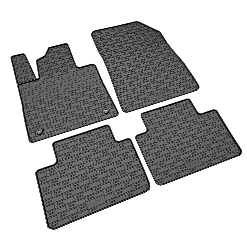 Set tapis de caoutchouc sur mesure pour Volvo EX30 2023- (4-pièces + points de fixage)