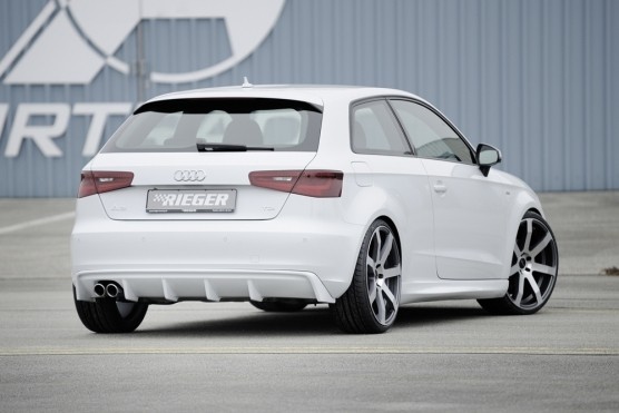 Rieger Zijskirts passend voor Audi A3 8V 2012-