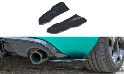 Achterbumper diffusersVolvo V40 R-design Zwart Glans  L + R