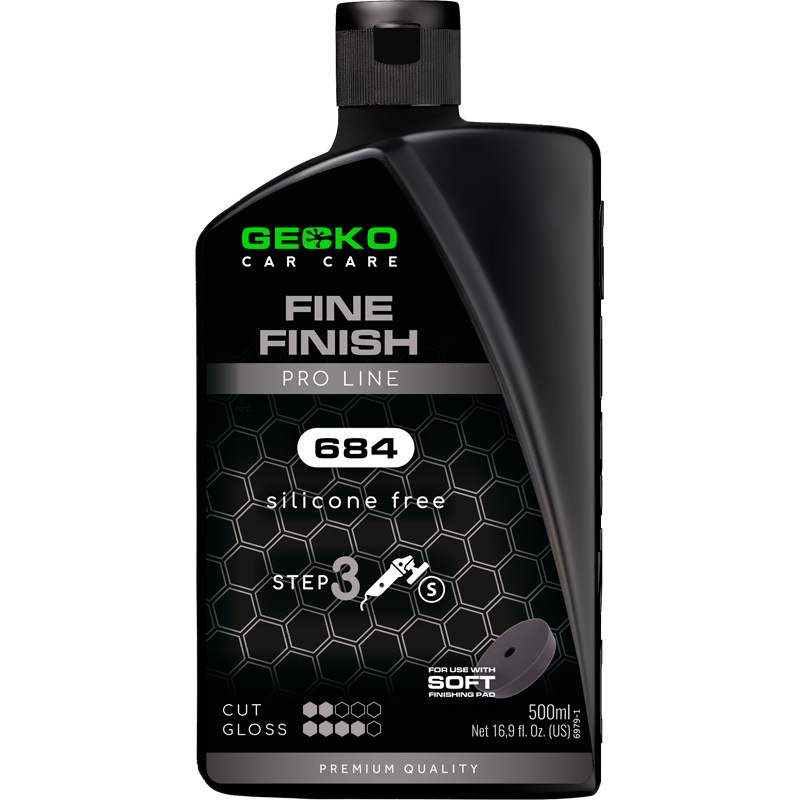 Gecko Pro Finition fine polish 684 Étape 3 – 500ml (sans silicone)