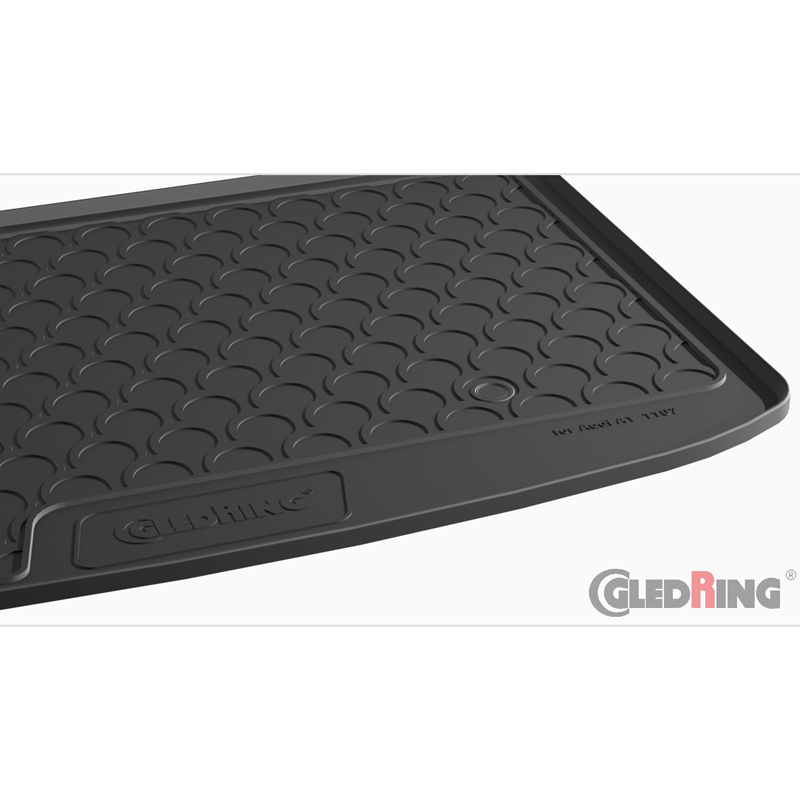 Coquille coffre-arrière Rubbasol (caoutchouc) sur mesure pour Audi A1 3-portes & Sportback 2010-2018