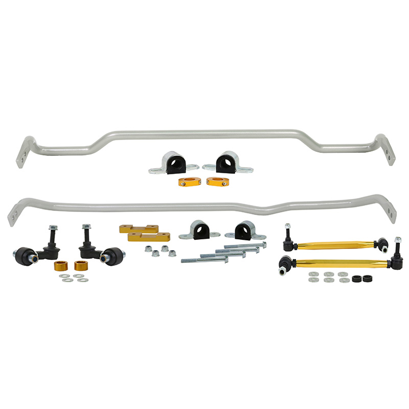 Whiteline Kit de barre stabilisatrice avant et arrière sur mesure pour Audi A3/TT / Seat Leon / Skoda Octavia III / Volkswagen Golf Sportsvan/Golf VII 2012- Exclusif 4x4